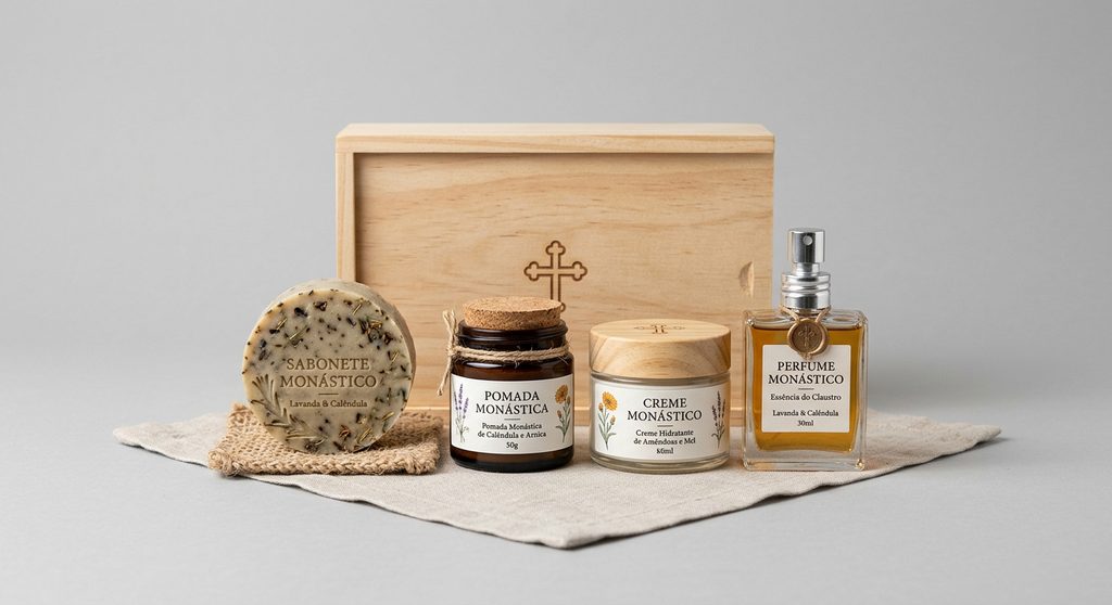 Kit Presente Monástico de Cuidados Pessoais