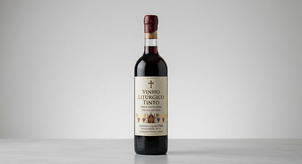Vinho Litúrgico Tinto para a Santa Missa
